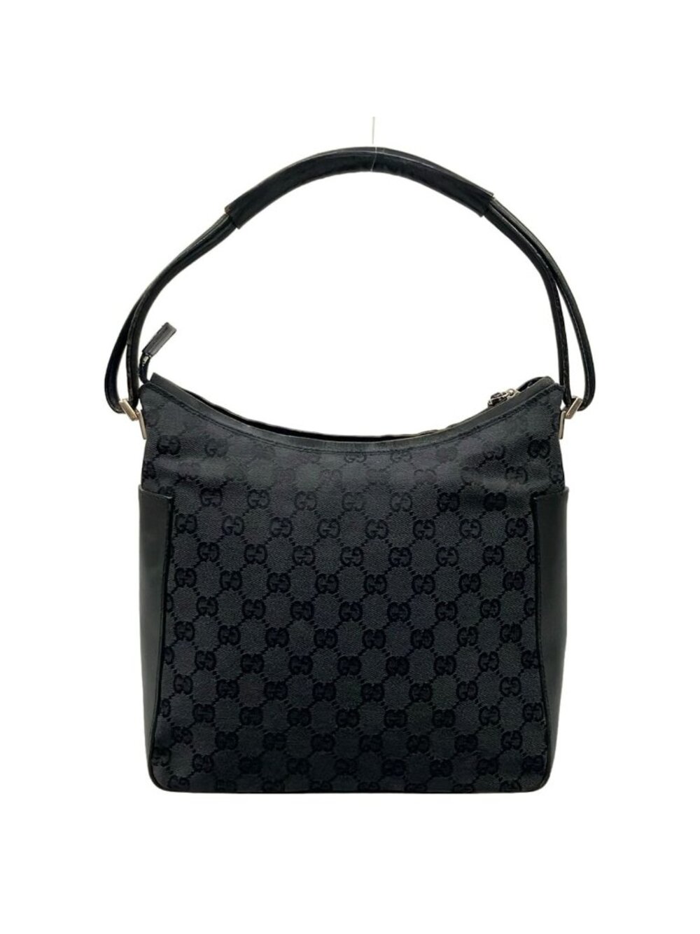 Gucci Handbag GG Pattern Black Leather - Picture 3 of 11